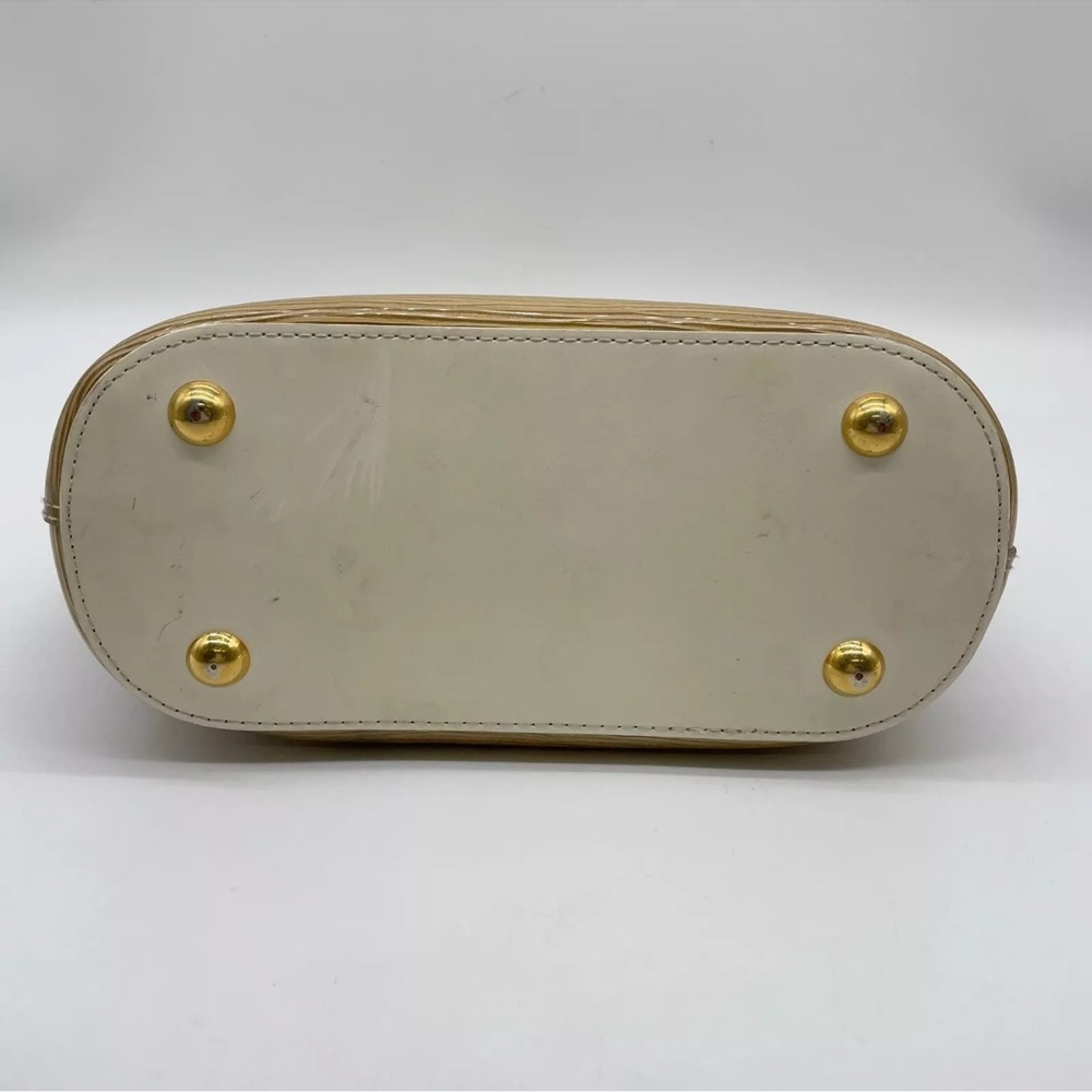 Authentic Louis Vuitton  Epi Mini Lagoon Bay Plage Handbag terry cloth inside - Picture 6 of 17